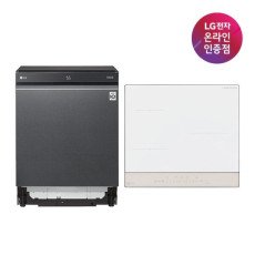 [LG전자] DIOS(디오스) 빌트인세트 식기세척기+전기레인지 (DUB22MA+BEI3WBQTO)